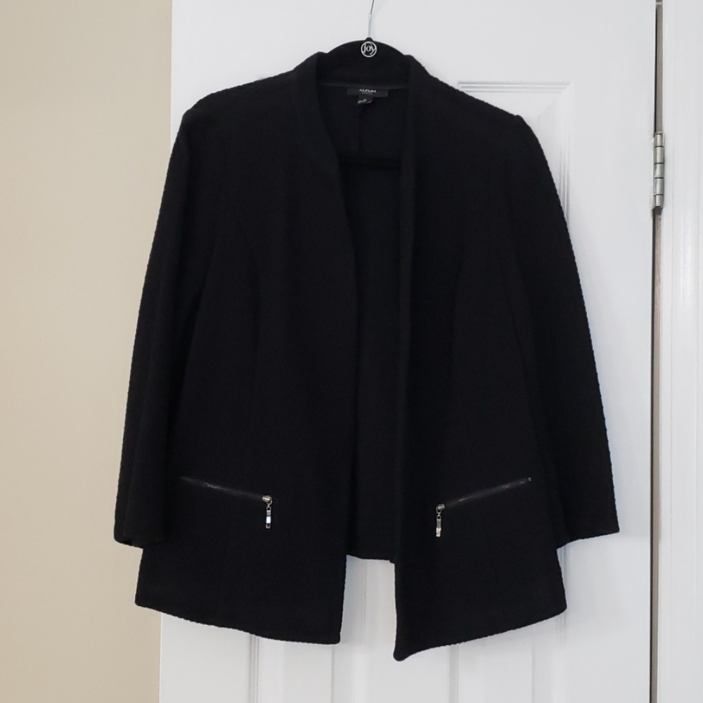 Alfani knit jacket size 0x